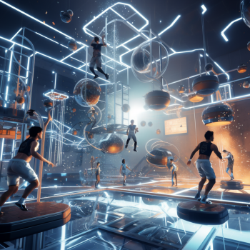 Zero gravity obstacle course