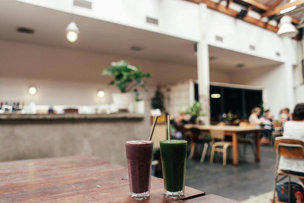 Smoothie business next to your gym business