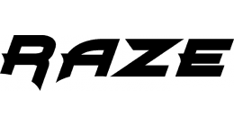 RAZE Shadow Series Rubber Black Bumper Plates - Pair