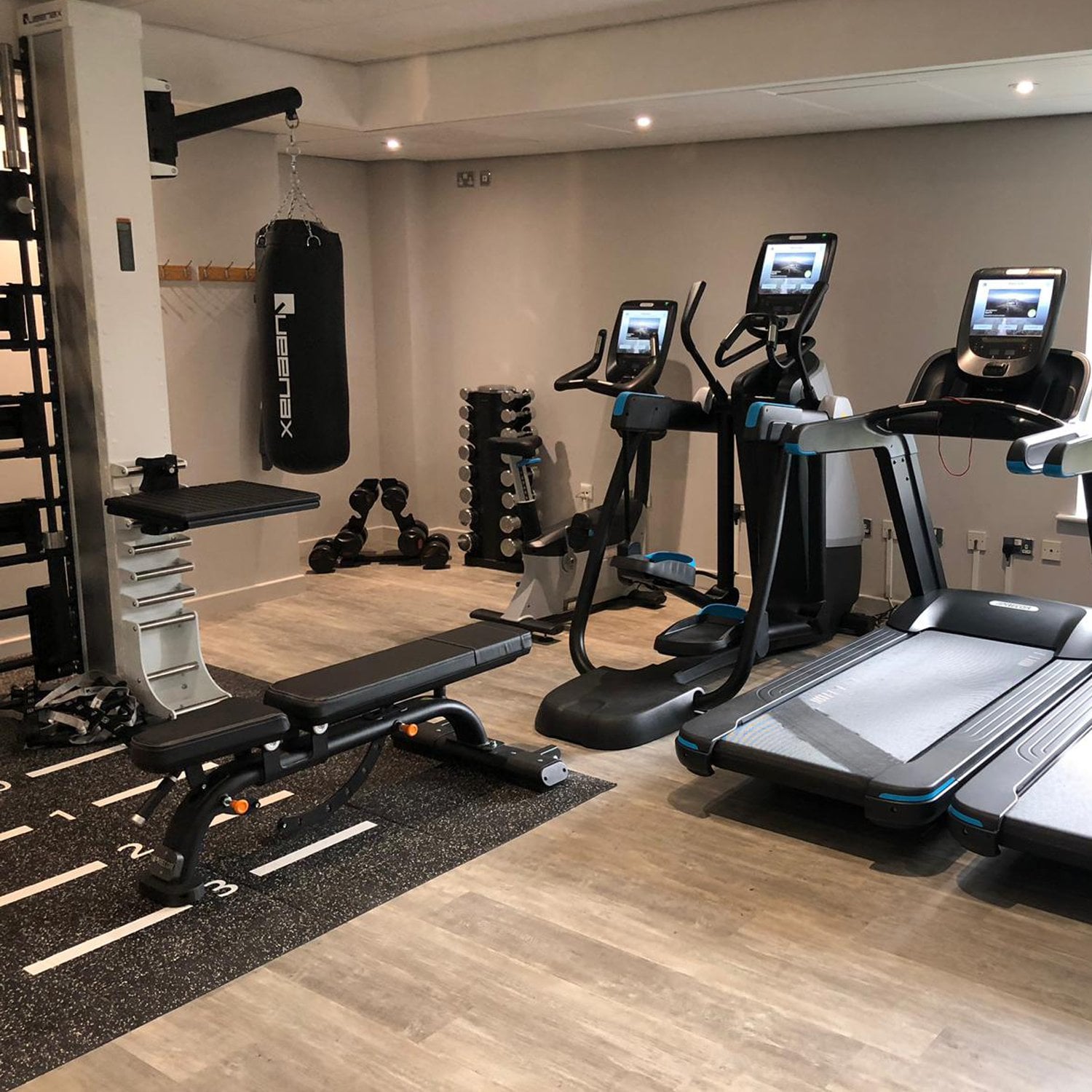 Stobo Castle Gym Installation