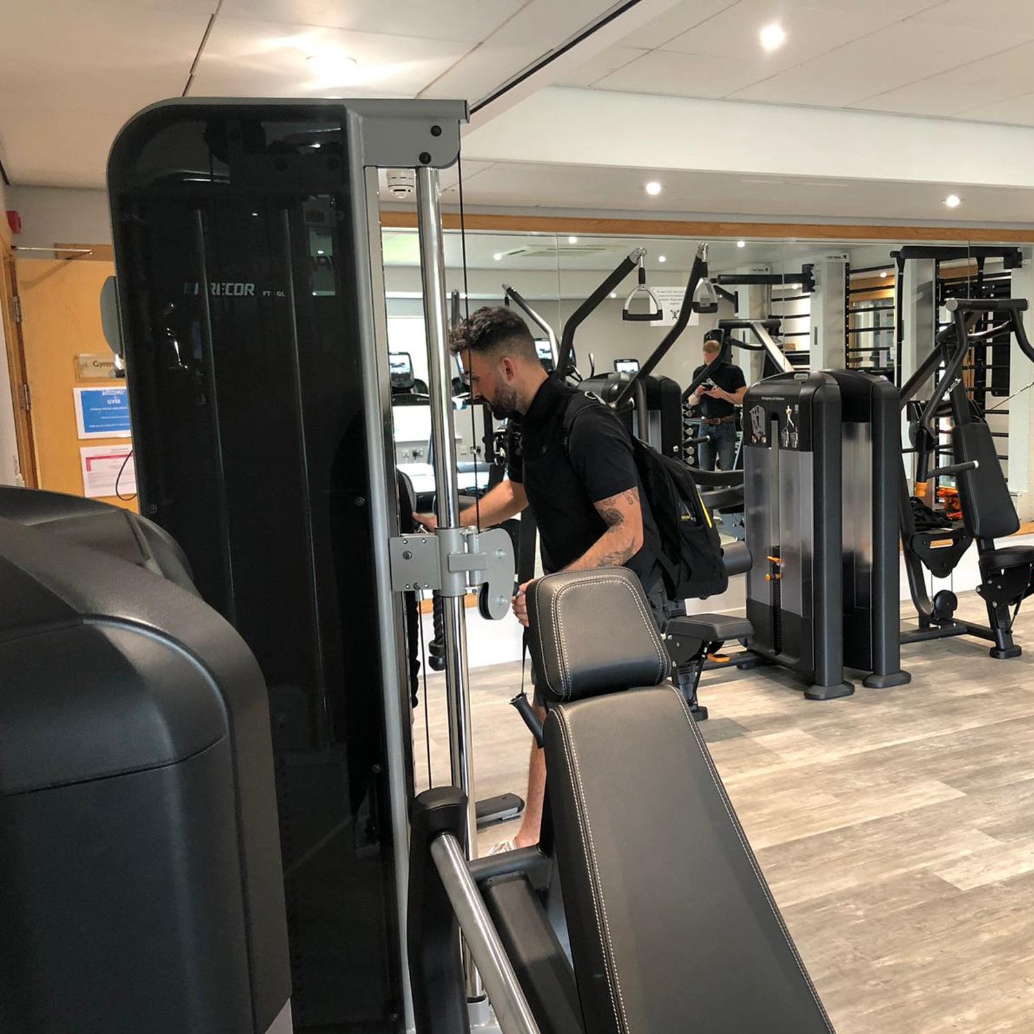 Stobo Castle Gym Installation