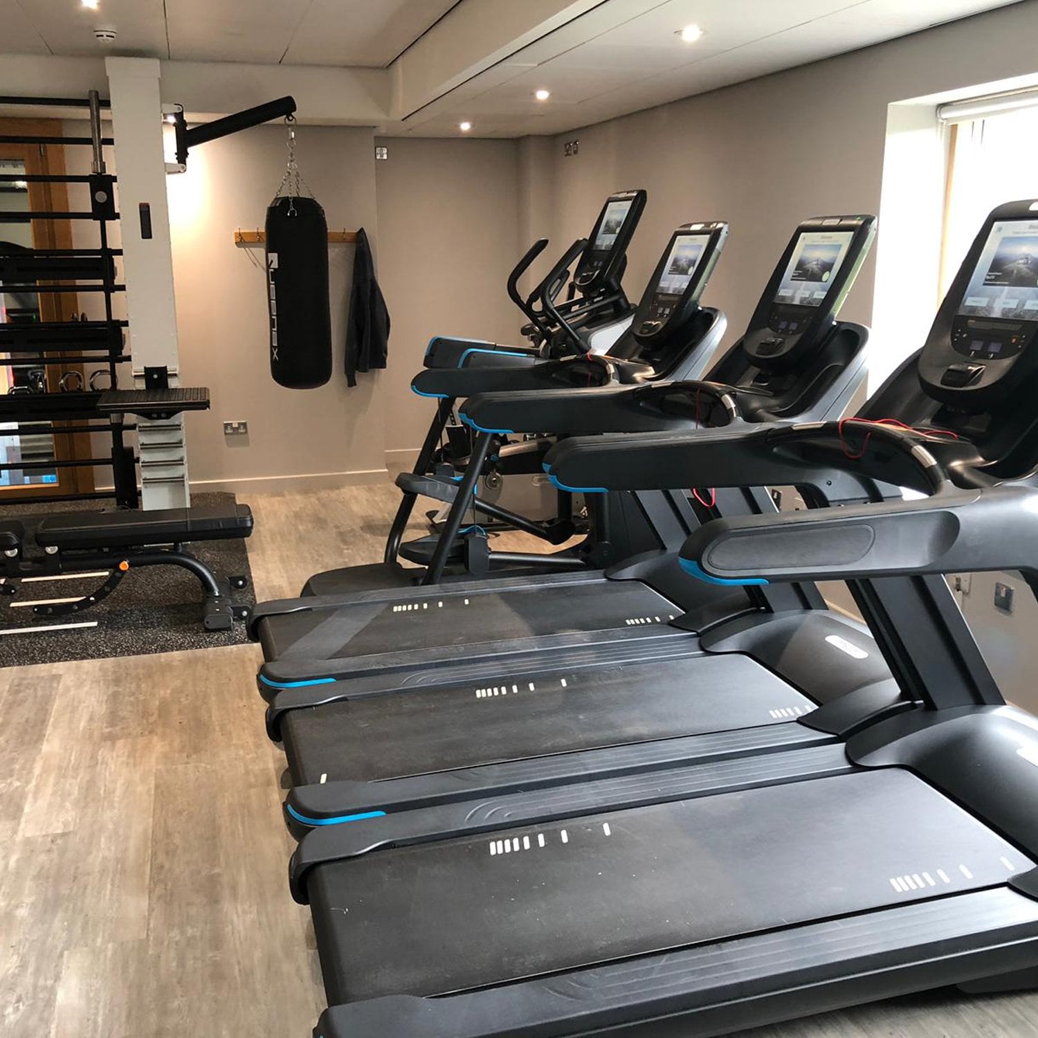 Stobo Castle Gym Installation