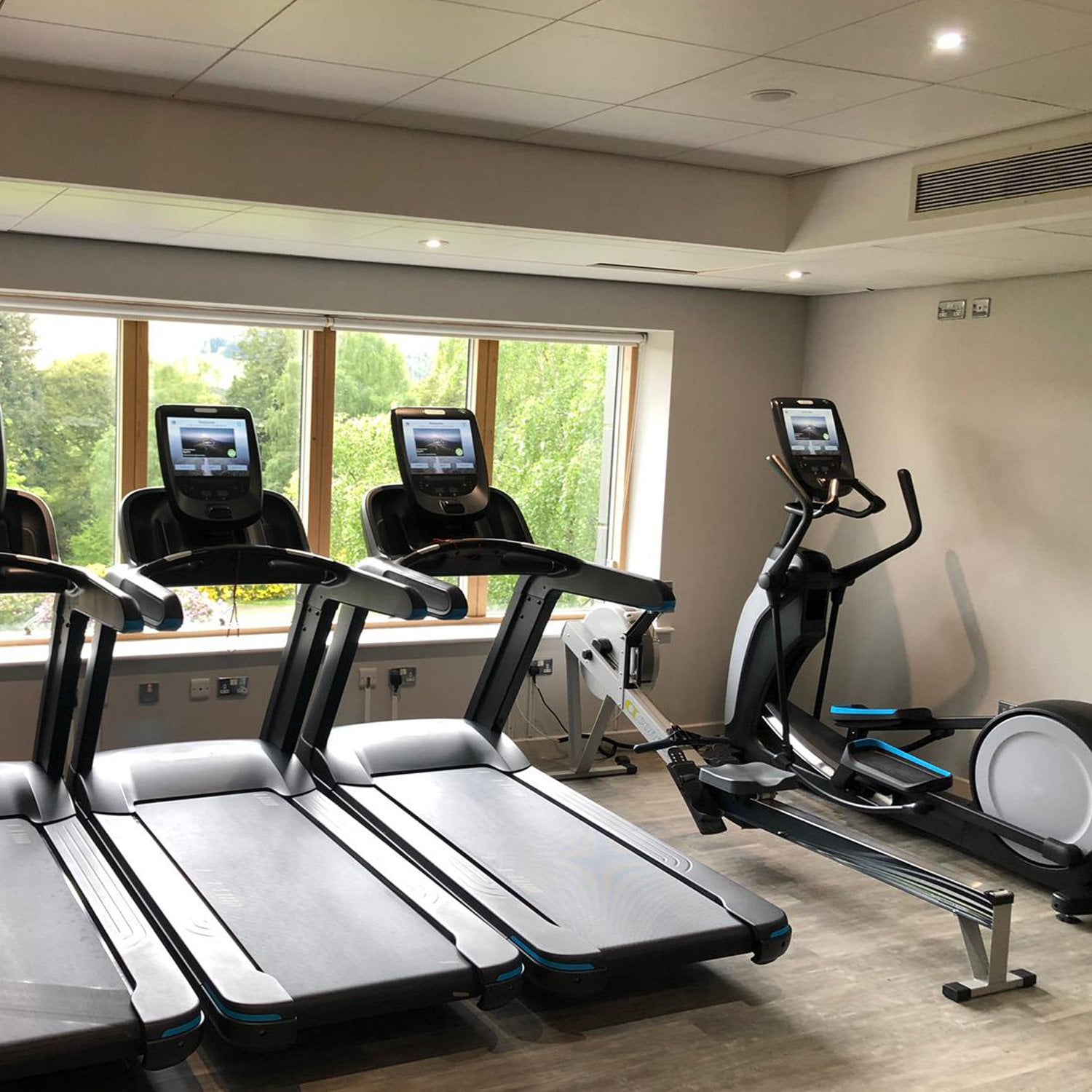 Stobo Castle Gym Installation