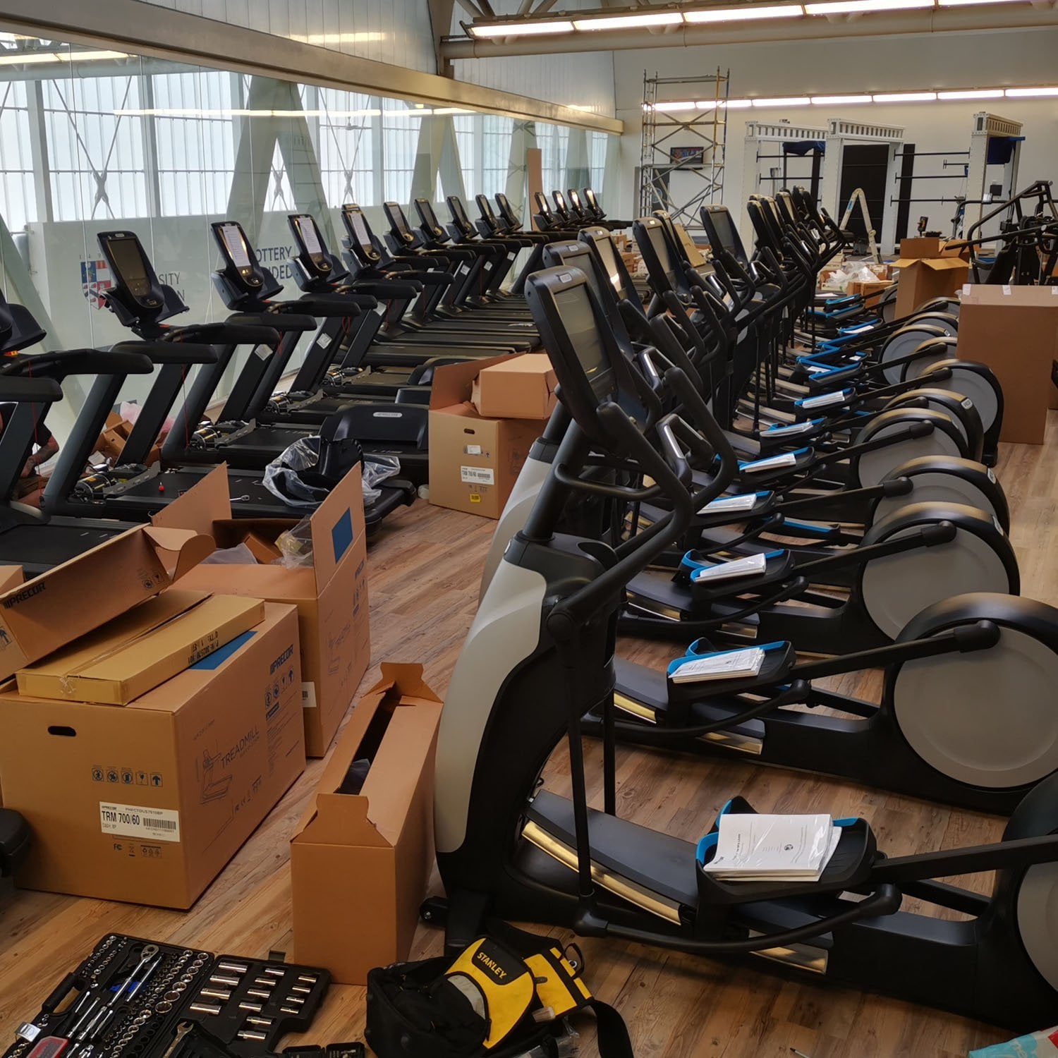 Aberdeen Sports Village Install