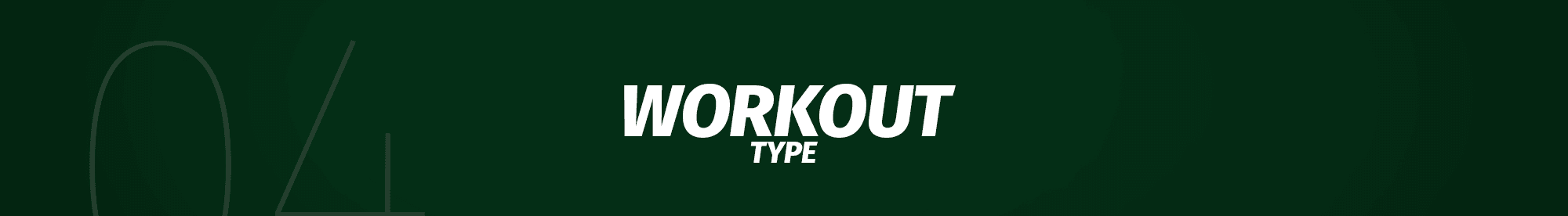 The Workout Plan 