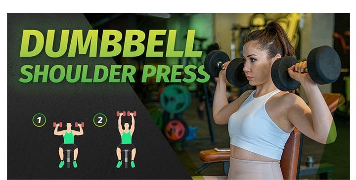 Dumbbell shoulder press