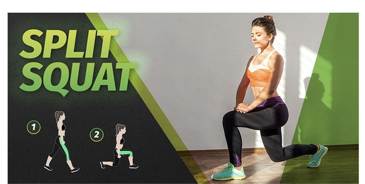 Split squat 