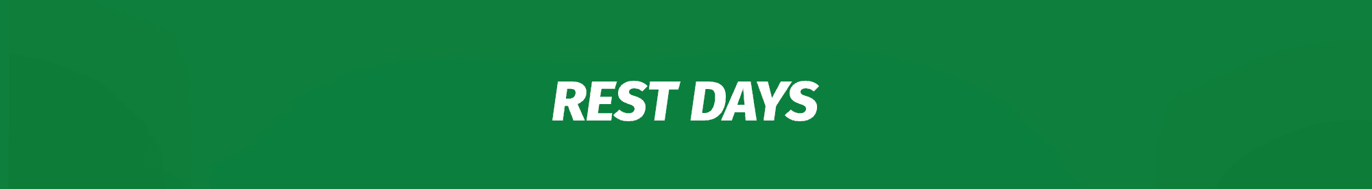 Rest Days 