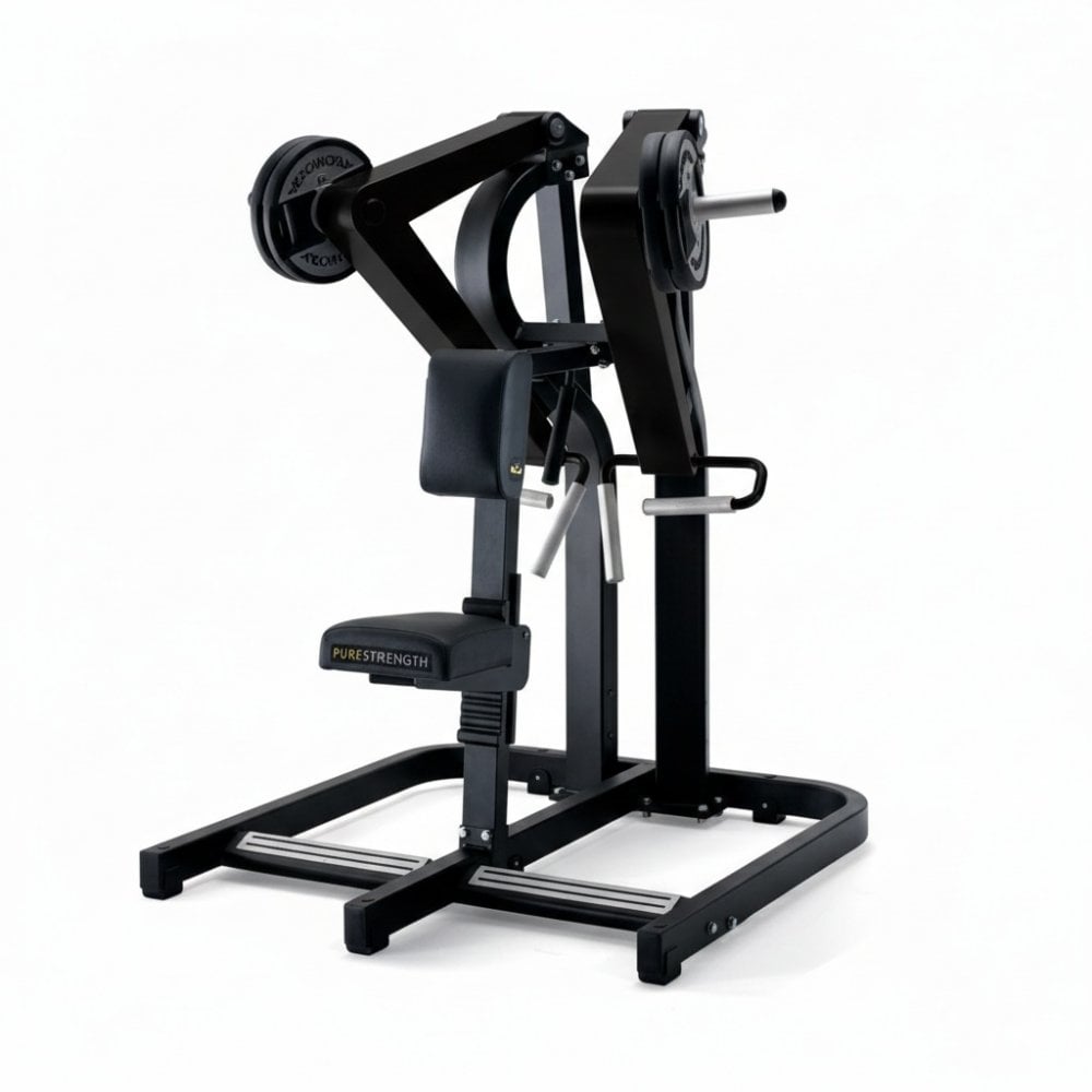 Matrix Pure Strength Technogym Pure Strength Plate Loaded Row Black - Strength from FitKit ...