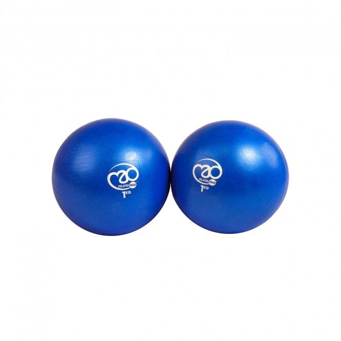 Fitness Mad Soft Pilates Weights - Pair Of 1kg