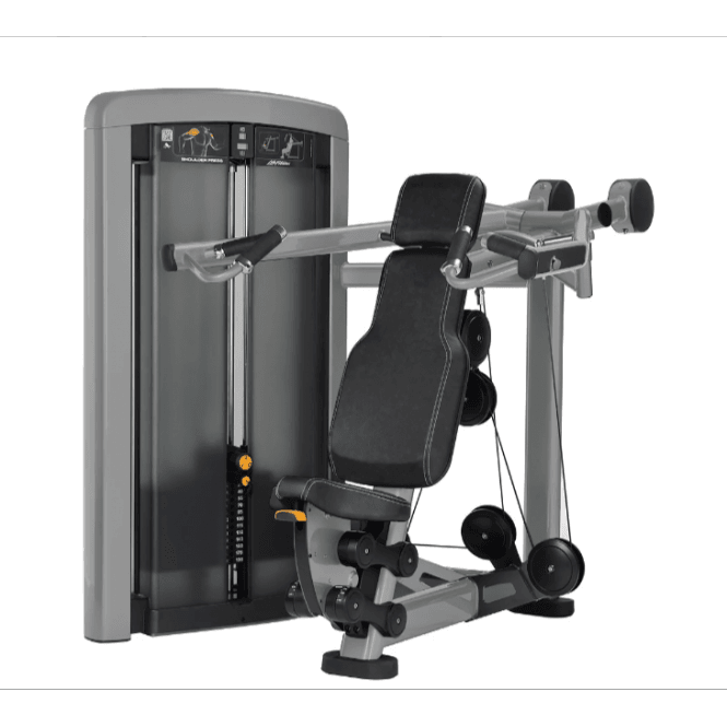 Life Fitness Insignia Series Shoulder Press Charcoal Frame