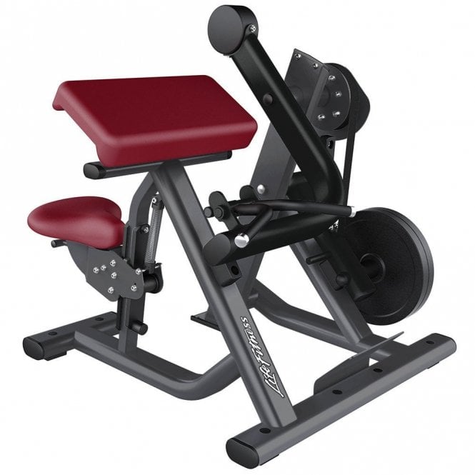 Life Fitness Signature Series Plate Loaded Bicep Curl