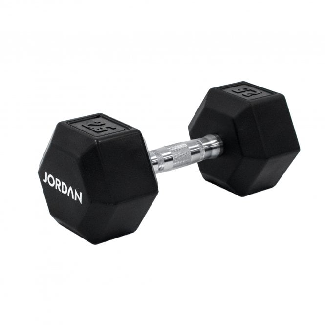 Jordan Fitness Hexagonal Urethane Dumbbell