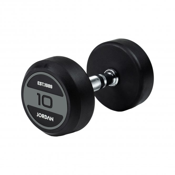 Jordan Fitness Classic Rubber Dumbbells