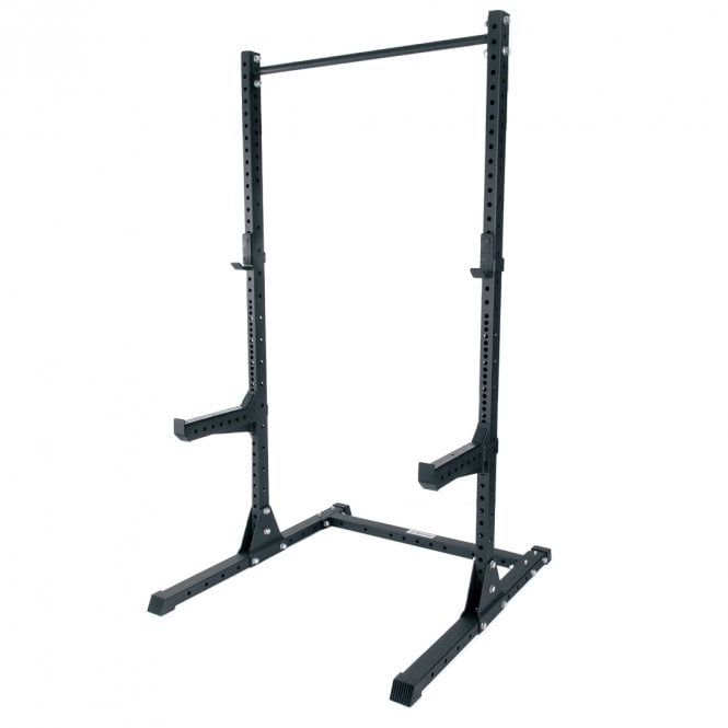 Jordan Fitness Helix LTR Quarter Rack with J Hooks and Spot Arms