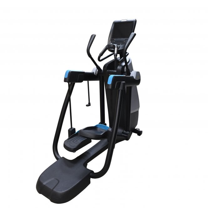 Precor AMT 885 Cross Trainer Elliptical and Stepper With P82 Console
