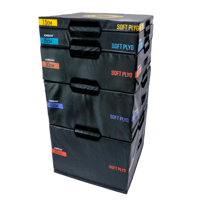Jordan Fitness Soft Plyometric boxes set of 5 