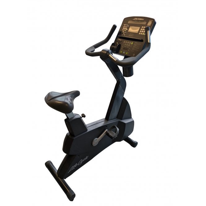 Life Fitness Integrity Series Upright Bike 95Ci Titanium Frame 