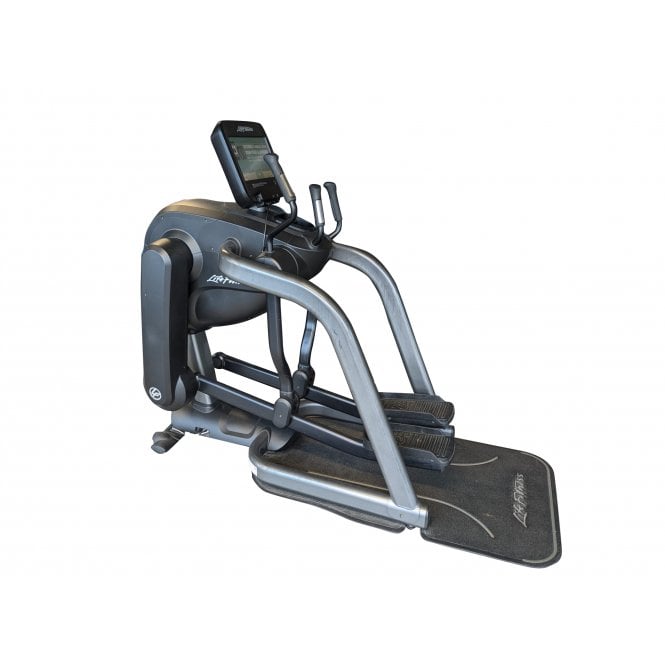 Life Fitness FlexStrider Elevation Series with SE Console Silver Frame 