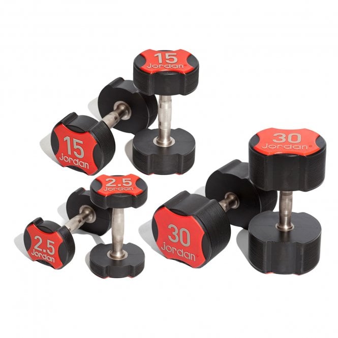 Jordan Fitness Ignite Urethane Dumbbells Pairs