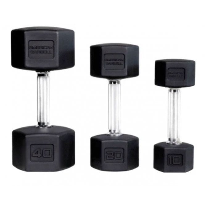 Life Fitness  Hex Dumbbells High Grade 2.5 - 25kg Set