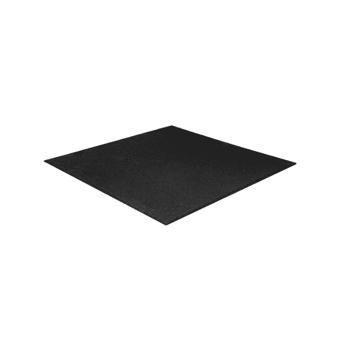 Jordan Fitness ACTIV Square Gym Flooring 1m x 1m (Black Rubber Tiles)