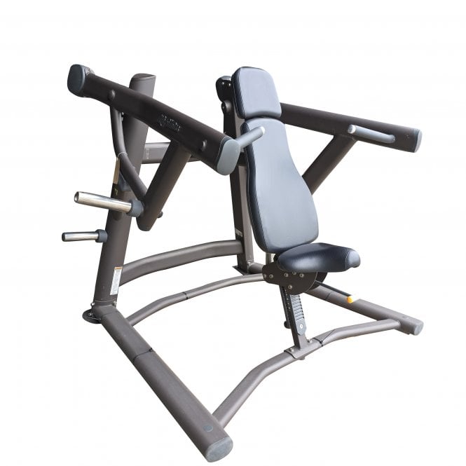 Life Fitness Signature Series Plate Loaded Shoulder Press MOCHA