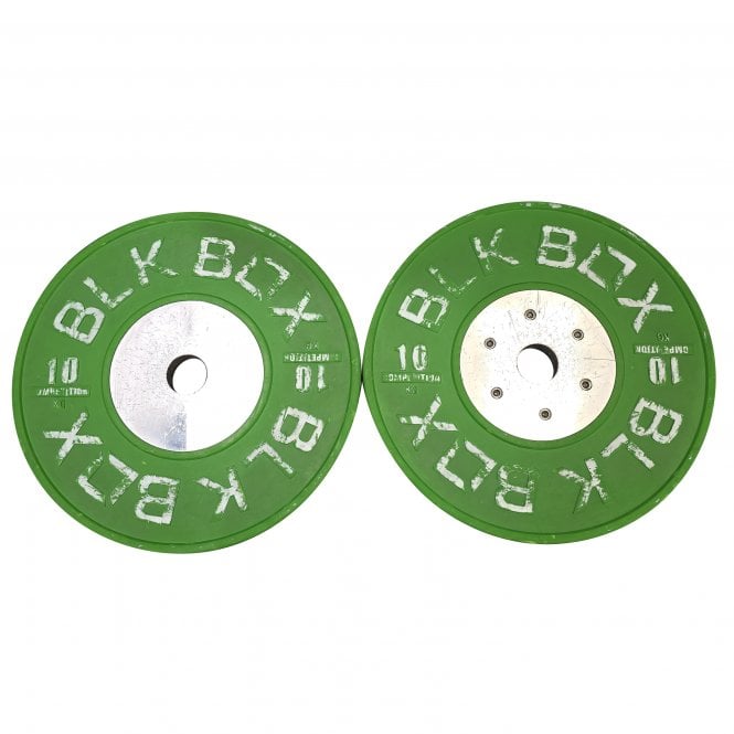 BLK BOX Coloured Competition Bumper Plates - Pair