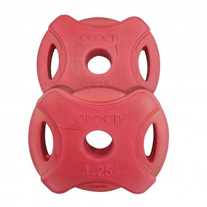 Jordan Fitness Ignite Premium Rubber Studio Barbell Plates Sold In Pairs