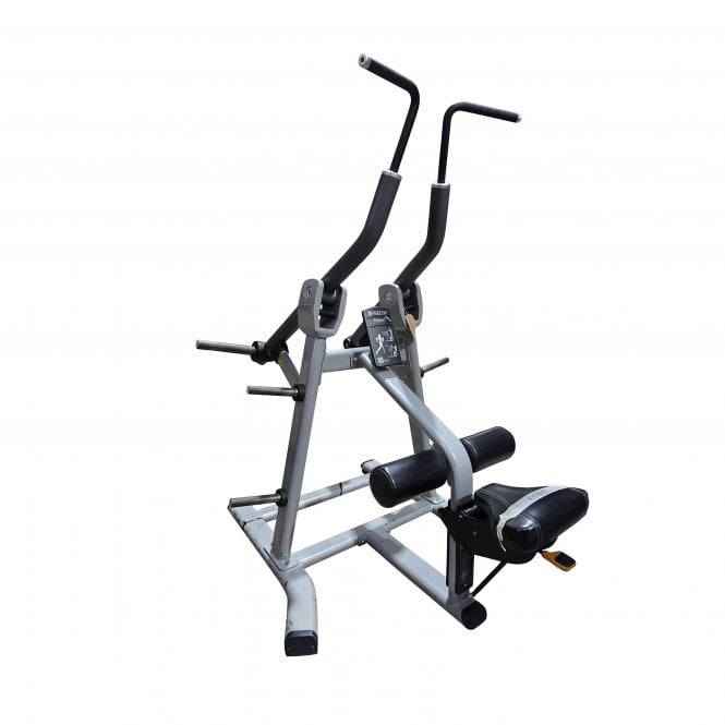 Precor Discovery Plate Loaded Lat Pulldown Silver