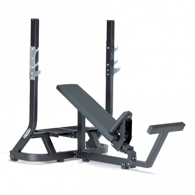 Technogym Pure Strength Olympic Incline Bench Press Black