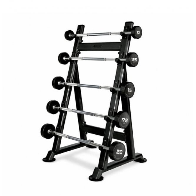 Physical Company PU Barbell Set and Rack 