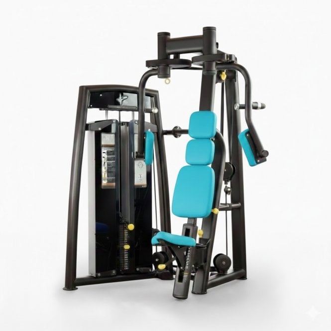 Pulse Fitness Evolve Pec Deck Fly Blk/Teal
