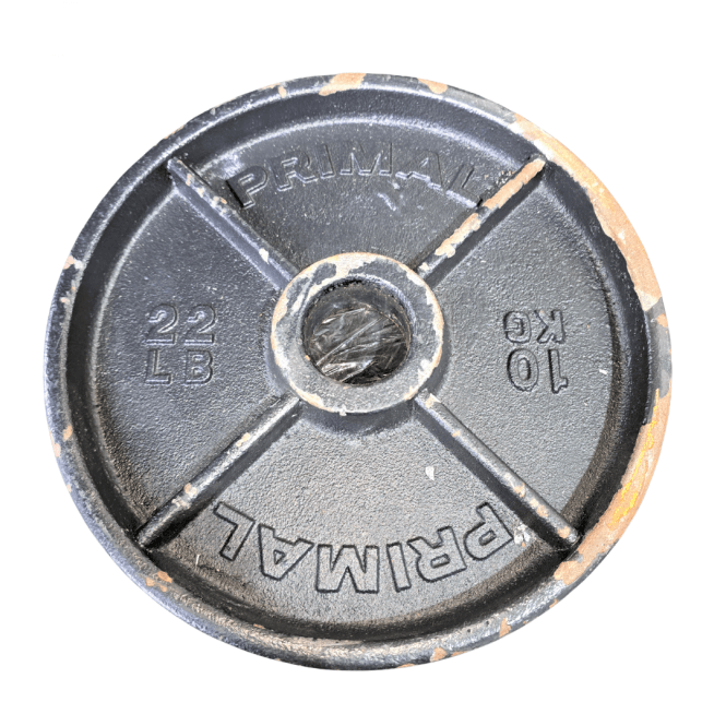 Primal Strength Pro Series Deep Dish Metal Olympic Plates - Pair