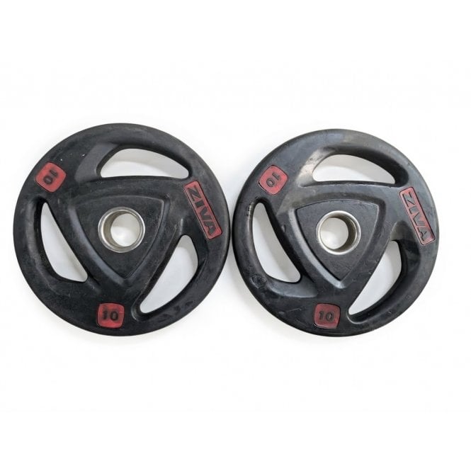 Ziva Rubber Olympic Weight Plates - Pair