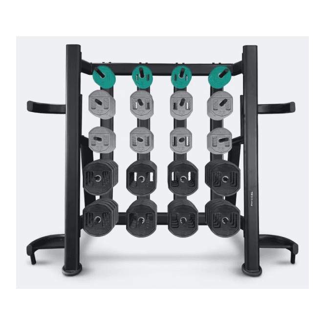 Physical Company Studio Pump Set Storage Rack with 30 RBX Rubber Pump Sets