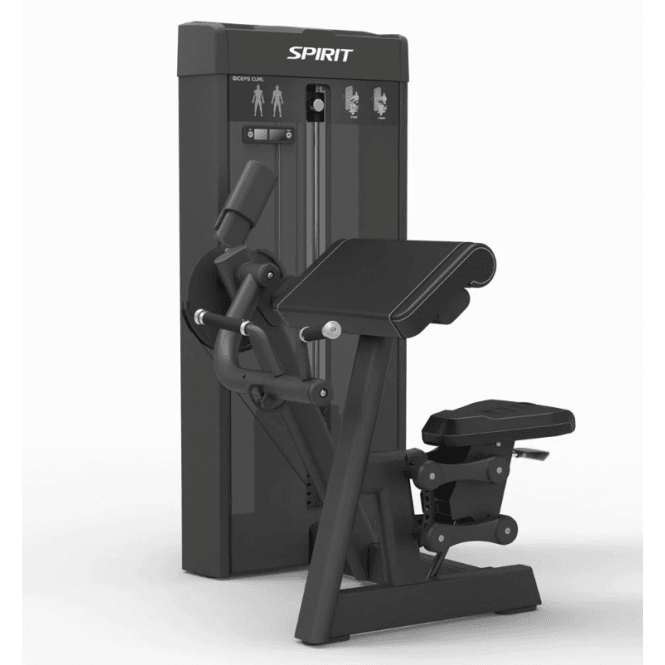 Spirit Fitness  Seated Biceps Curl