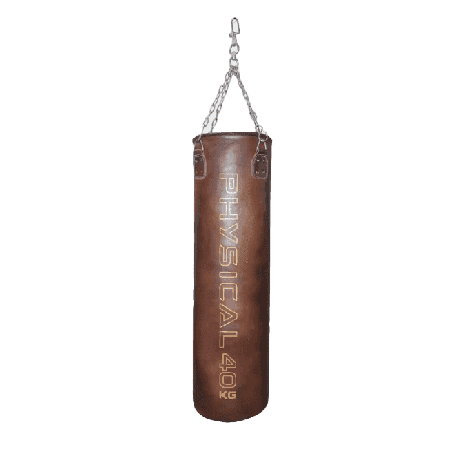 Physical Company  Leather Punch Bag - Vintage Brown