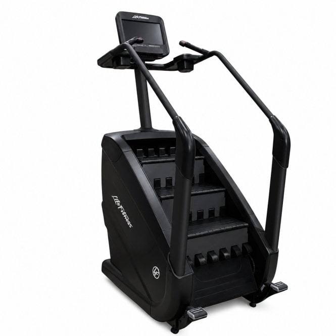 Life Fitness Powermill Stair Climber with SE3 Console Black