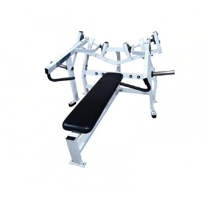 Hammer Strength Iso-Lateral Horizontal Bench Press White