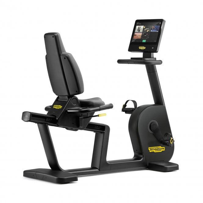 Technogym Excite Live Recline Bike 16 Inch Screen
