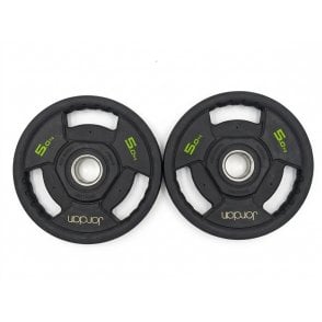 Urethane Green Olympic Weight Plates - Pair