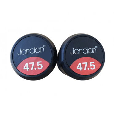 47.5kg Classic Rubber Dumbbells (SOLD IN PAIRS)