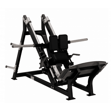 Plate Loaded Linear Hack Squat Charcoal