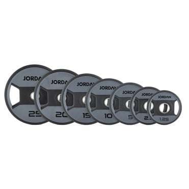 Urethane Dual Grip Olympic Disc