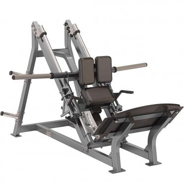 Plate Loaded Linear Hack Squat Charcoal
