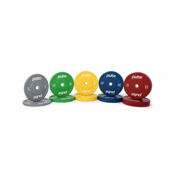 Rubber Coloured Bumper Plates - Pair