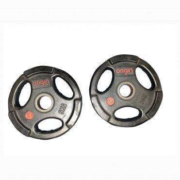 Rubber Olympic Weight Plates - Pair
