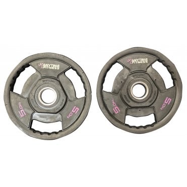Urethane Anytime Fitness Olympic Weight Plates - Pair