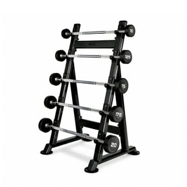 PU Barbell Set and Rack 